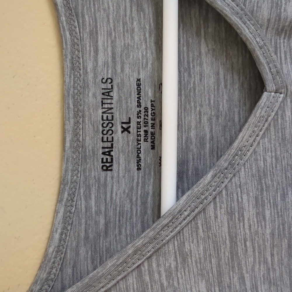 XL Real Essentials Gray Shirt - Picture 2 of 9
